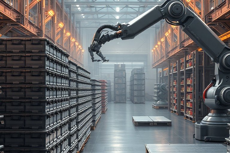 無錫紙箱碼垛機械手設備