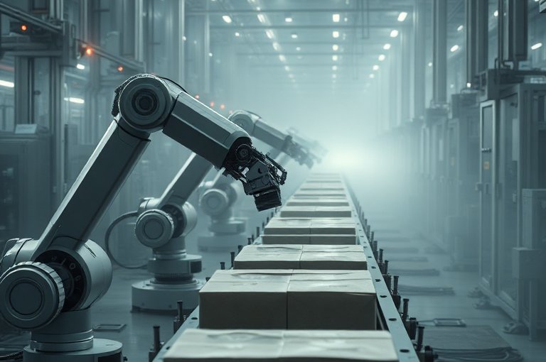 蘇州袋料碼垛機輸送線設備